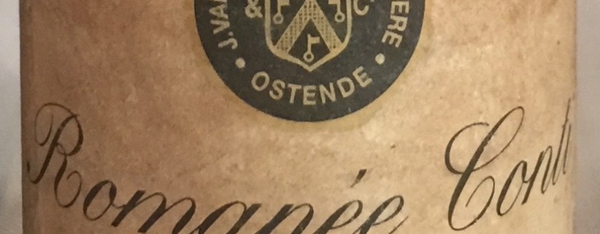 Romanée-Conti 1929, degustando história Romanée-Conti 1929, degustando história