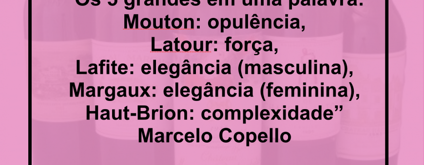 Os 5 Grandes de Uma Palavra Os 5 Grandes de Uma Palavra