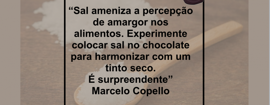Sal ameniza a percepção de amargor nos alimentos. Sal ameniza a percepção de amargor nos alimentos.