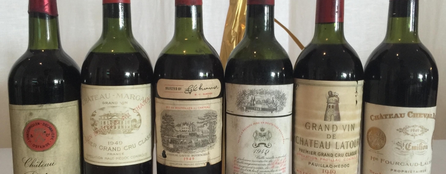 Bordeaux 1949, uma horizontal histórica! Bordeaux 1949, uma horizontal histórica!