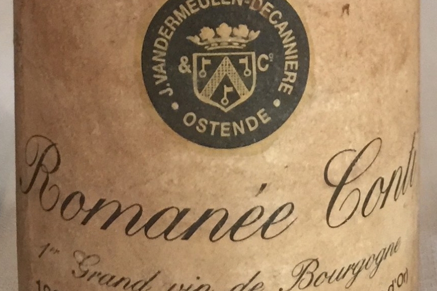 Romanée-Conti 1929, degustando história