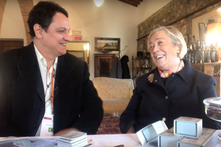 Marcelo Copello entrevista Donatella Cinelli Colombini, especial para o DIA DA MULHER