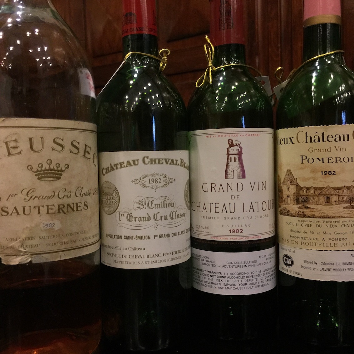 Bordeaux 1982, horizontal de 300 vinhos