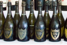 Vertical de Dom Pérignon Oenothèque de 1959 a 1998