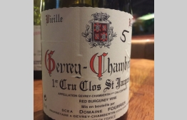 Gevrey-Chambertin 1er Cru Clos St. Jacques Vieille Vigne