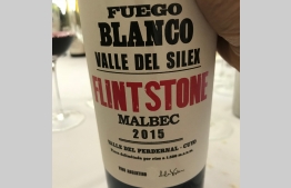 Fuego Blanco Flintstone Malbec