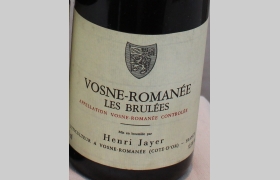 Vosne Romanée 1er cru Les Brûlées