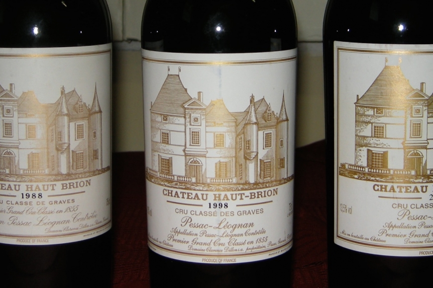 Vertical de Château Haut-Brion até 1926