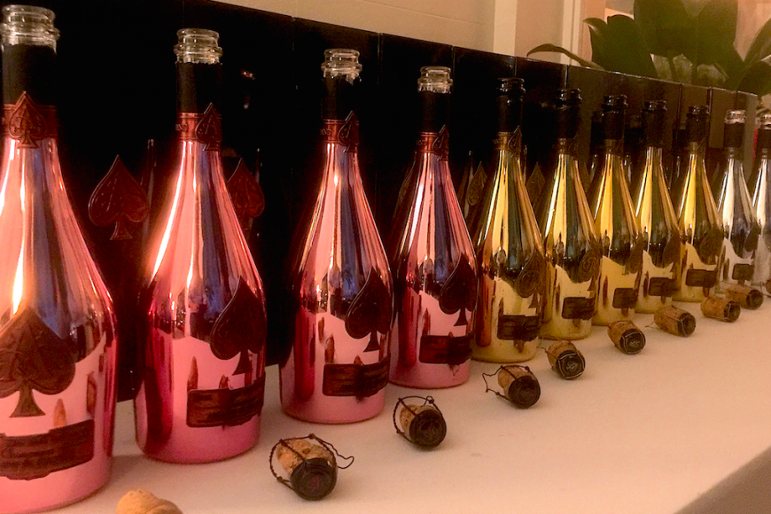 Armand de Brignac, o champagne de luxo