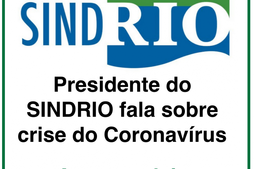 Marcelo Copello entrevista Fernando Blower, presidente do SINDRIO